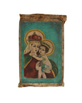 Antique Oil painting Mary and Jesus